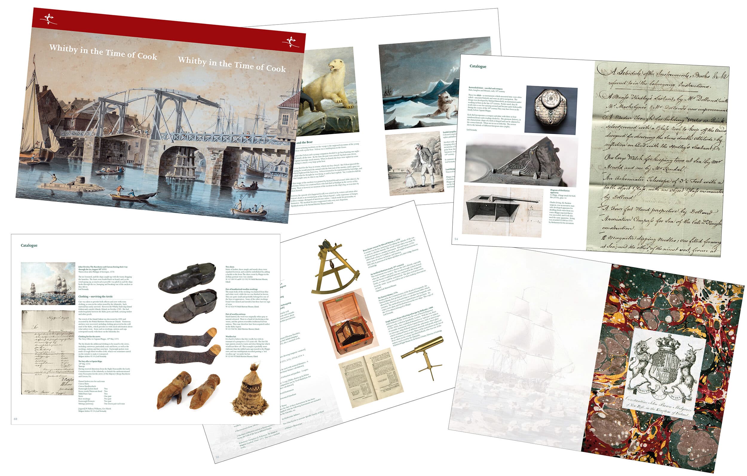 Whitby in the Time of Cook, exhibition panel
